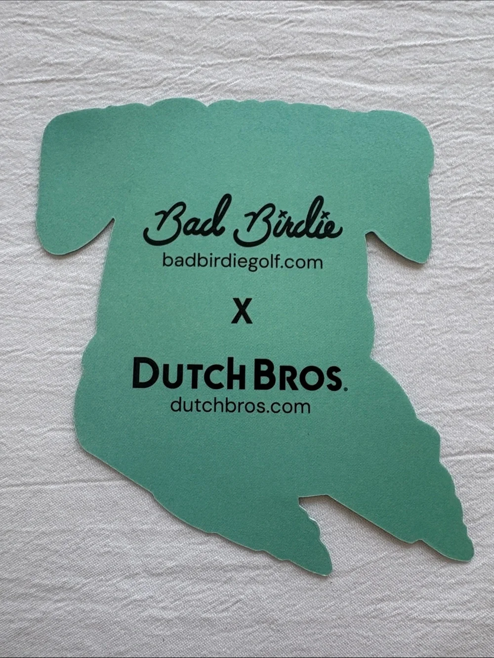 Rad Mom Dutch Dad Bad Birdie Golf Collab Dutch Bros Stickers